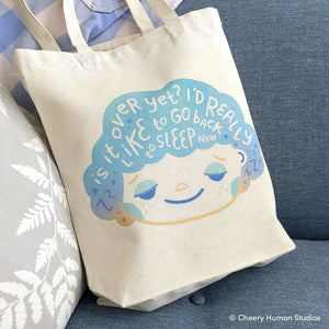 Hair Emotions 2: Sleepy - Canvas Tote Bag