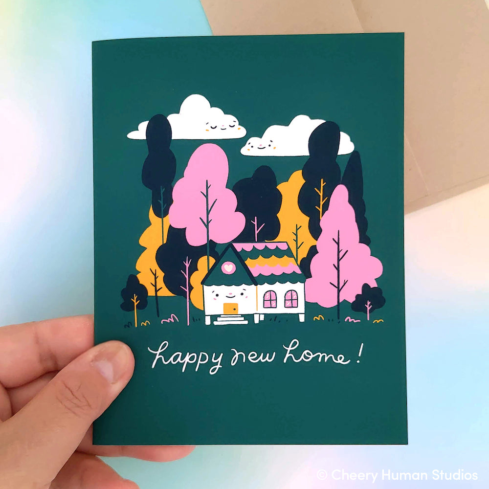 Happy New Home - Housewarming Greeting Card