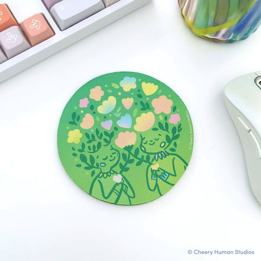 Heartfelt Connection Coaster | Spring Aesthetic Coaster