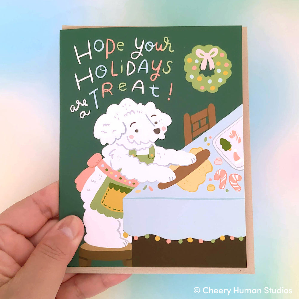 Hope Your Holidays are a Treat - Holiday Greeting Card