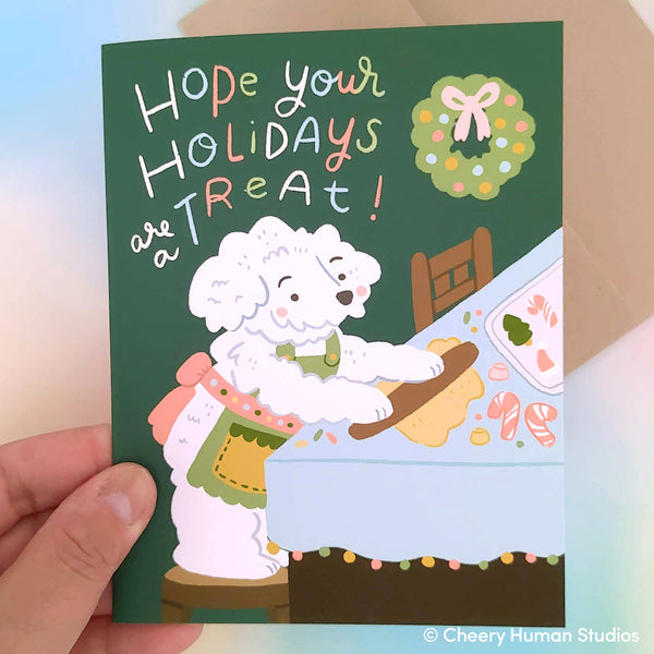 Hope Your Holidays are a Treat - Holiday Greeting Card