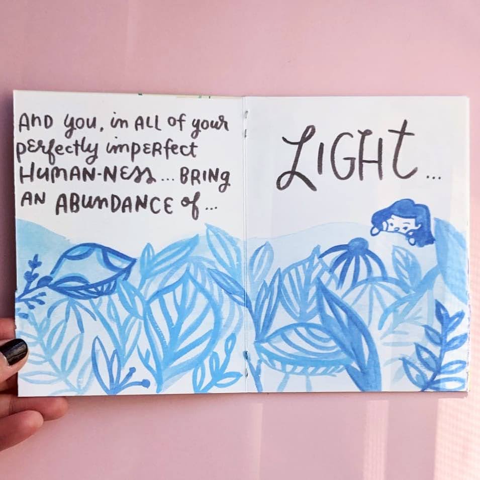 "Hello. How Are You?" A Zine of Encouraging Thoughts