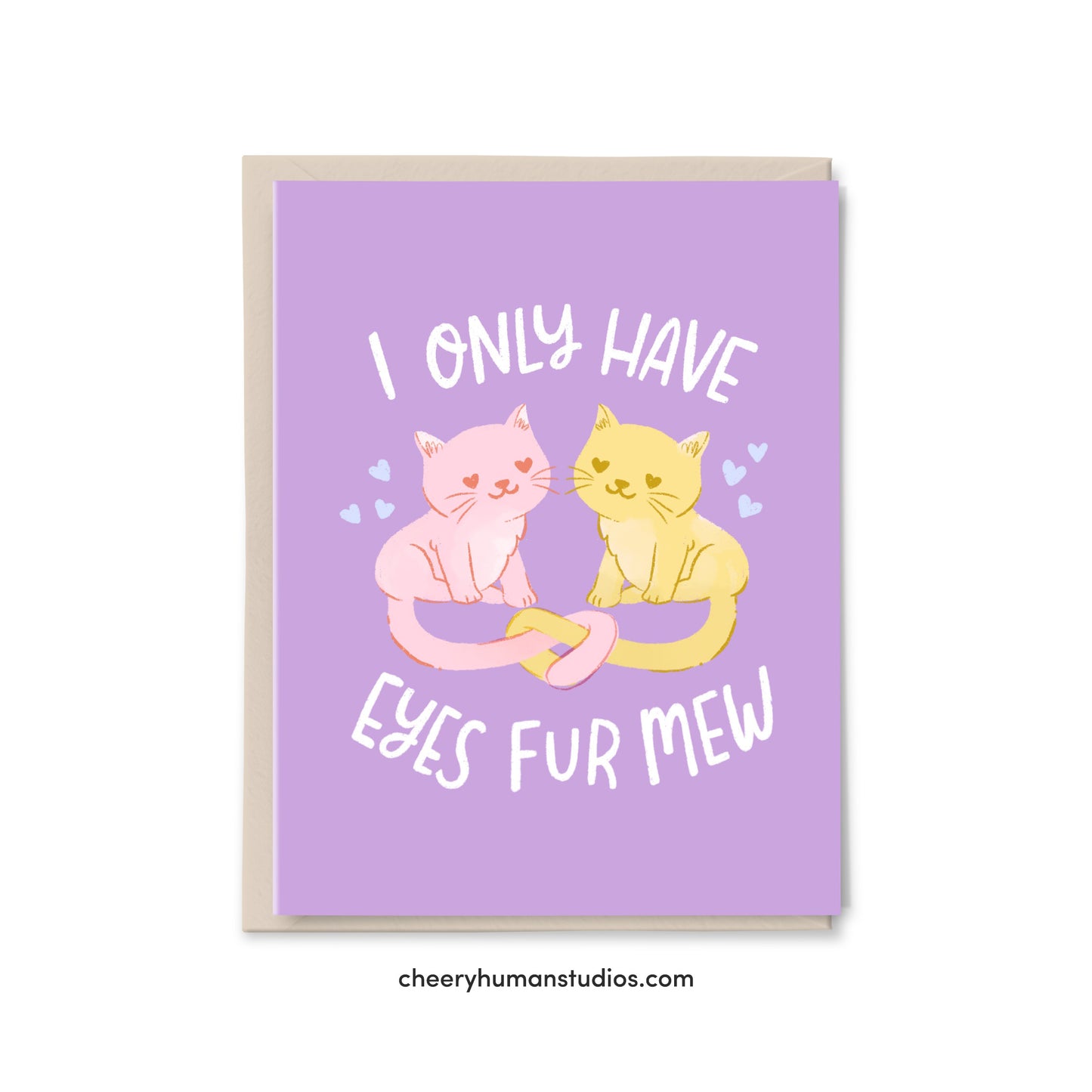 I Only Have Eyes for Mew - Greeting Card | Love Greeting Card