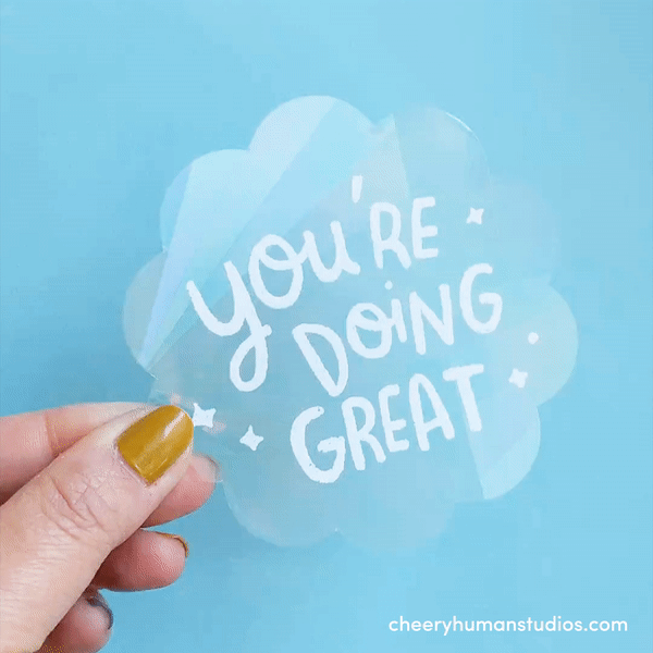 Doing Great - Rainbow Suncatcher