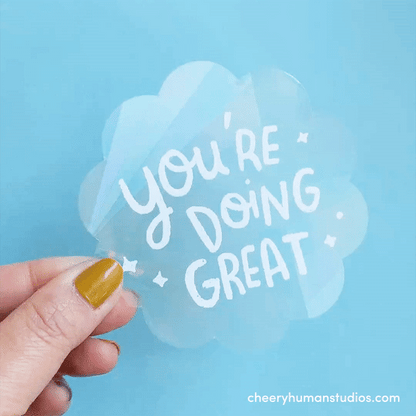 Doing Great - Rainbow Suncatcher