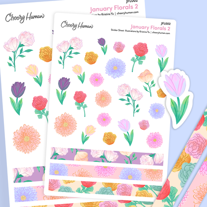 Build Your Own Sticker Sheet Pack of 5 | Planner Sticker Sheets