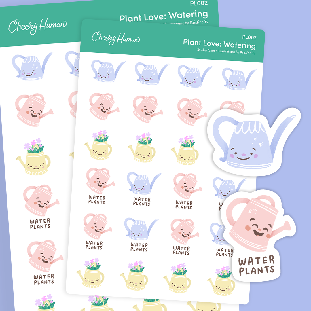 Build Your Own Sticker Sheet Pack of 5 | Planner Sticker Sheets