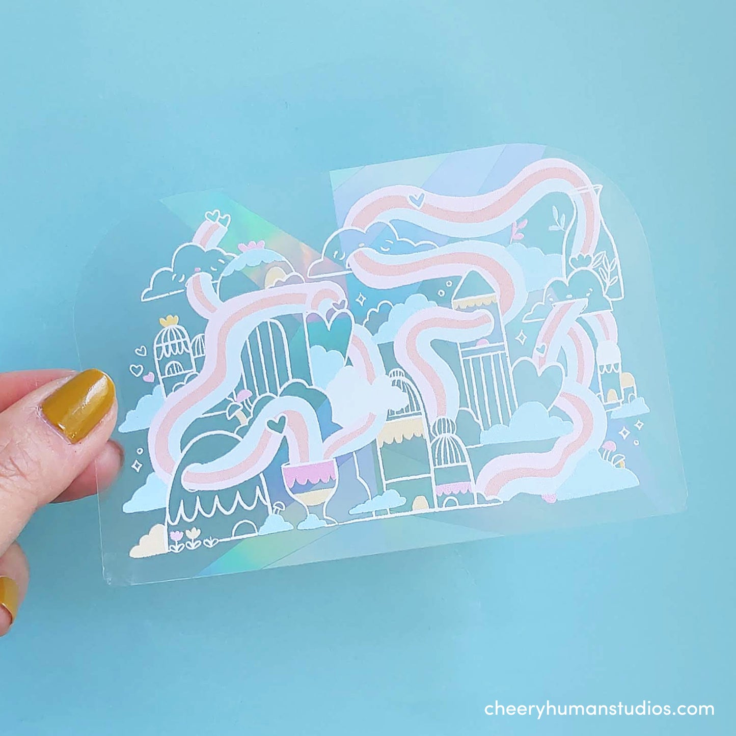 Rainbow Town - Rainbow Suncatcher