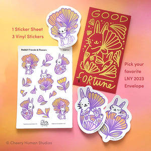 Lunar New Year 2023 Envelope & Sticker Set #1