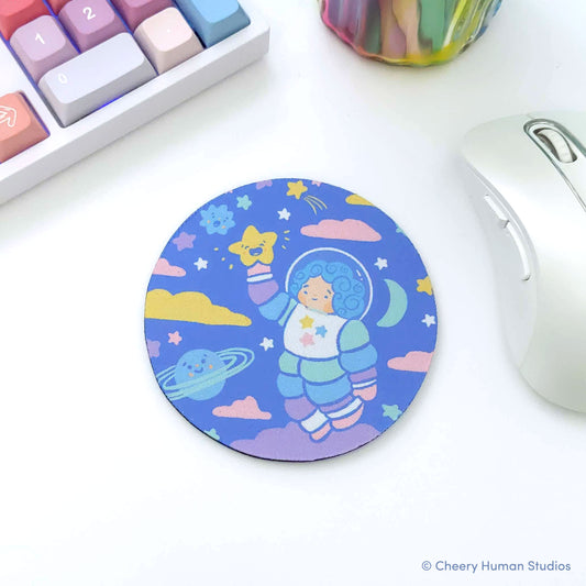 Space Explorer Coaster | Kawaii Astronaut Coaster