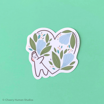 Lots of Love - Handmade Vinyl Sticker