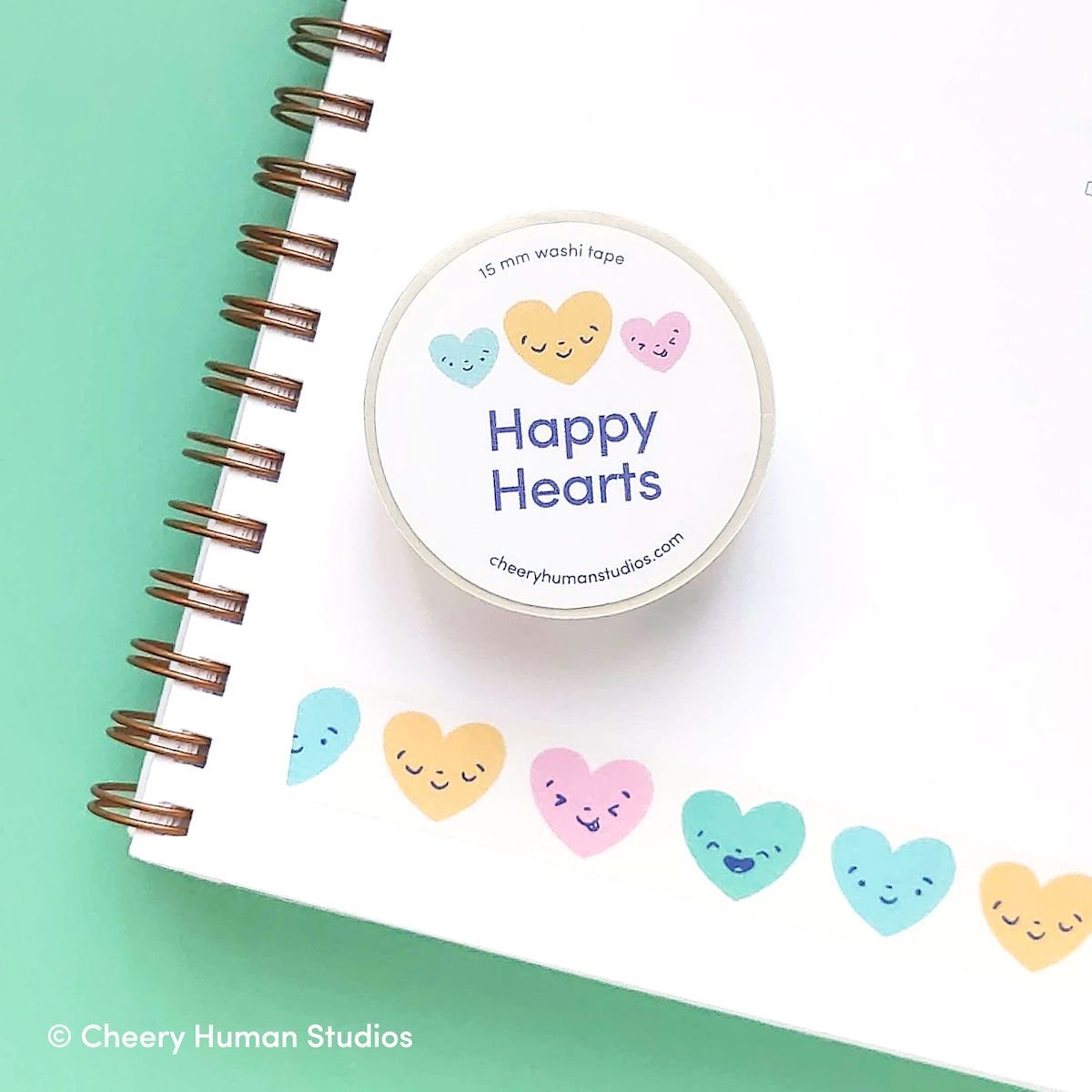 Happy Hearts - Washi Tape