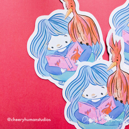 Phoenix Friend - Handmade Vinyl Sticker