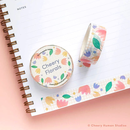 Cheery Florals - Washi Tape