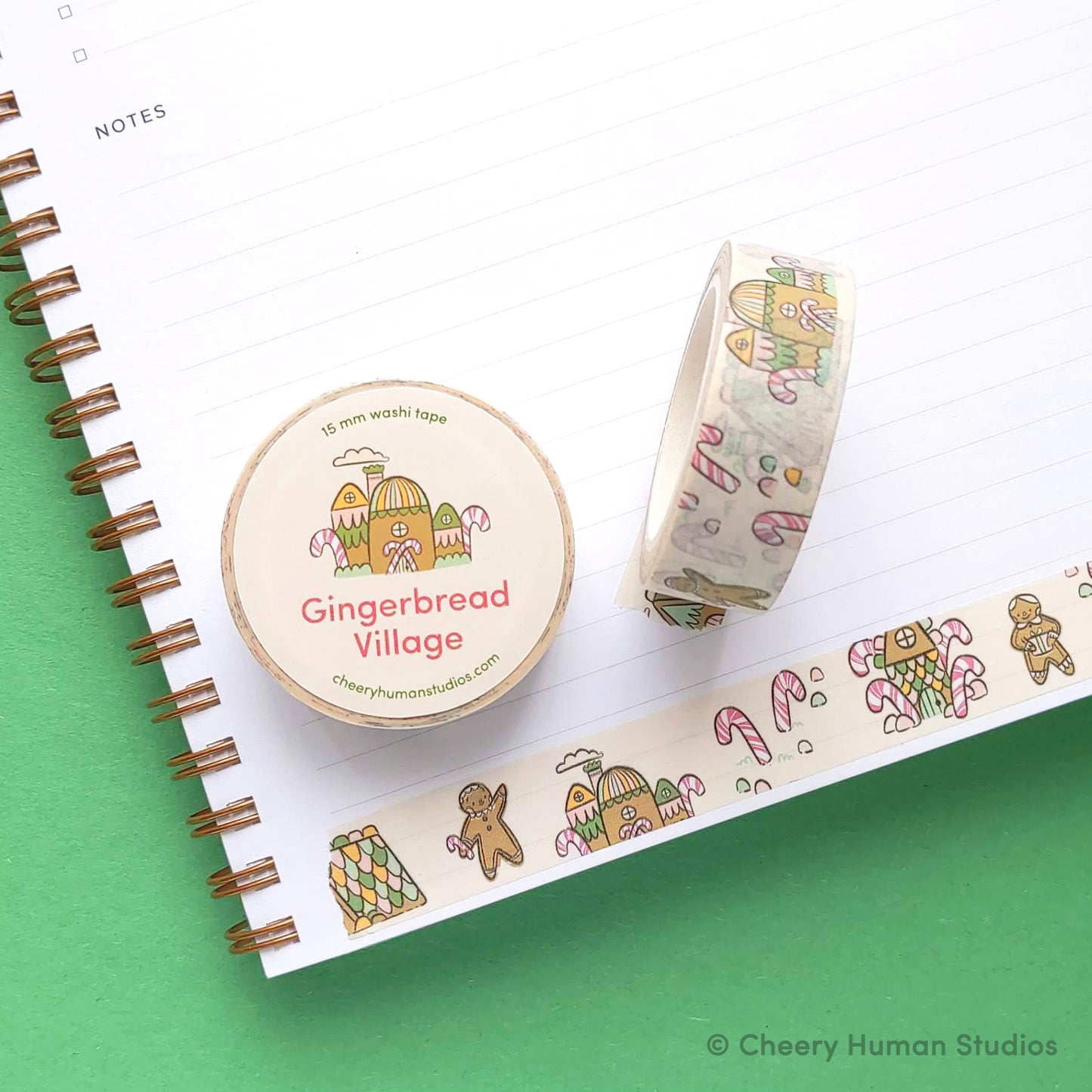 Gingerbread Village - Washi Tape