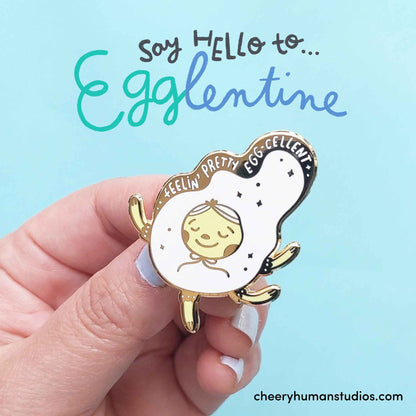 Egglentine - Enamel Pin