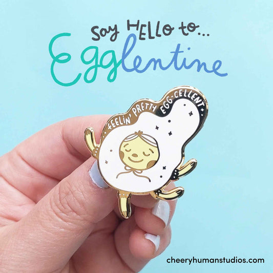 Egglentine - Enamel Pin