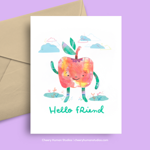 Hello Friend - Greeting Card | Love & Friendship | Thinking of You