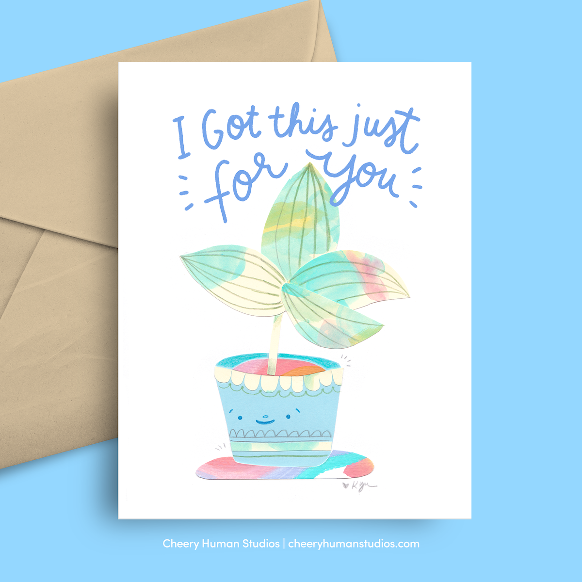 Just for You - Greeting Card | Love & Friendship | Thinking of You