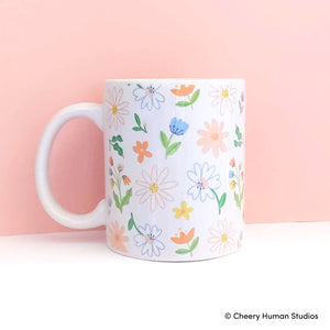 Florals - 11oz Mug | Floral Mug | Decorative Drinkware