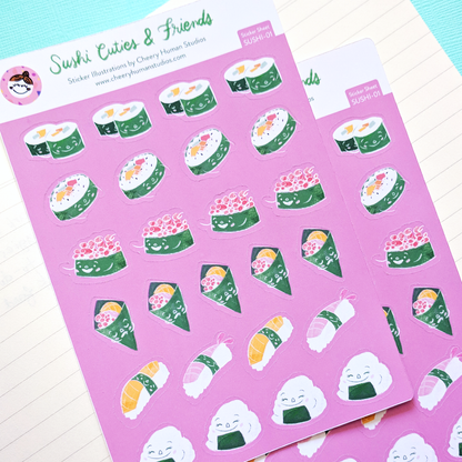 Build Your Own Sticker Sheet Pack of 5 | Planner Sticker Sheets