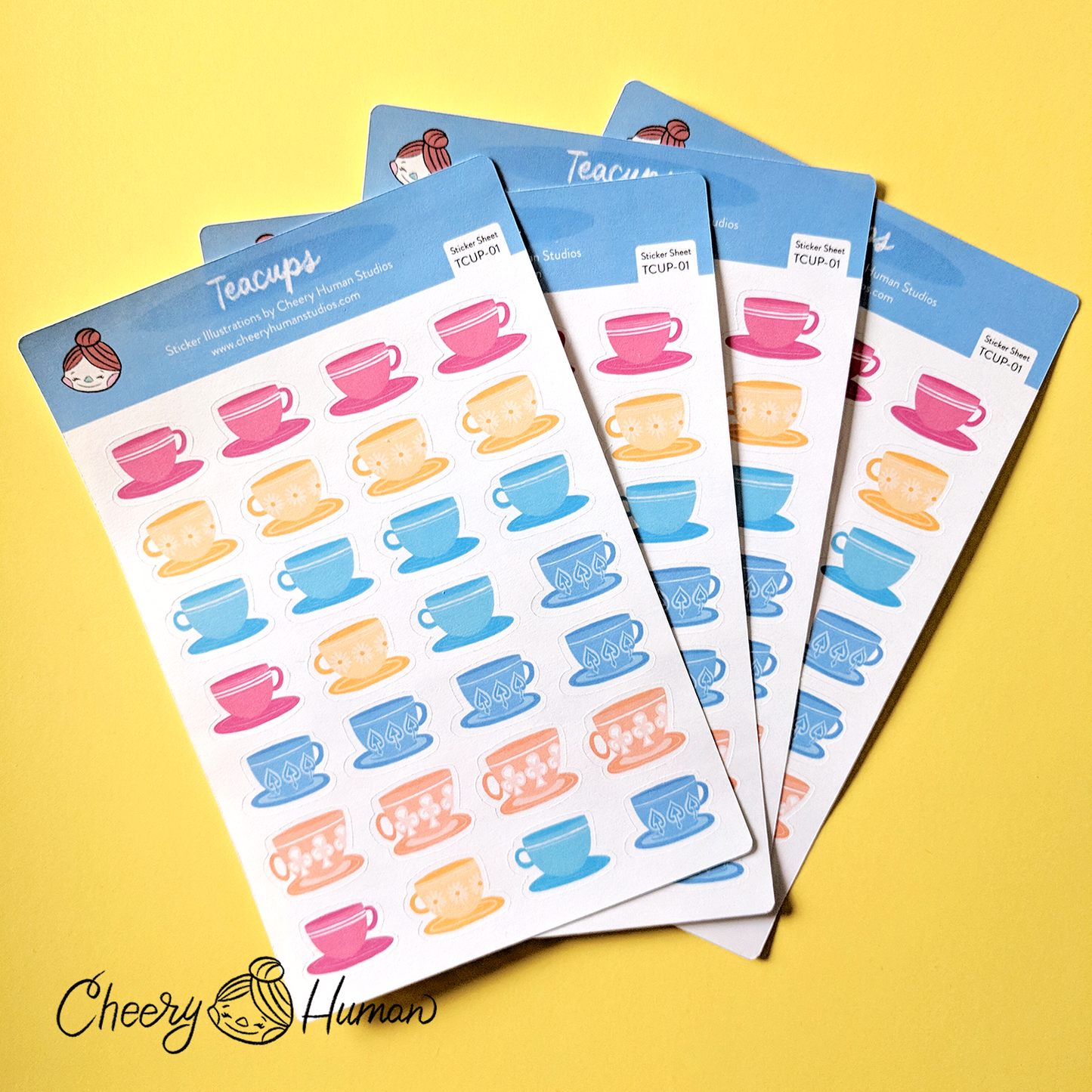 Build Your Own Sticker Sheet Pack of 5 | Planner Sticker Sheets