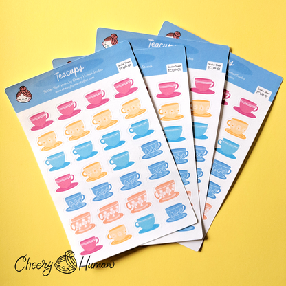 Build Your Own Sticker Sheet Pack of 5 | Planner Sticker Sheets