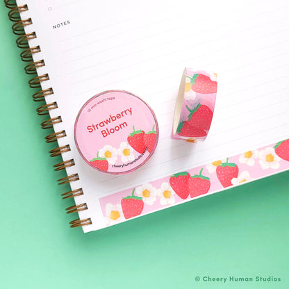Strawberry Bloom - Washi Tape