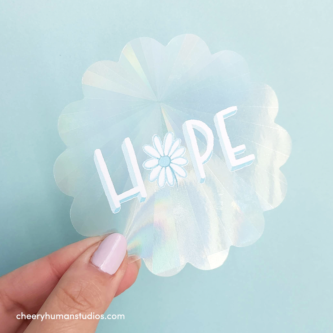 Hope - Rainbow Suncatcher