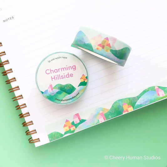 Charming Hillside - Washi Tape