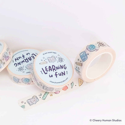 Learning is Fun - Washi Tape