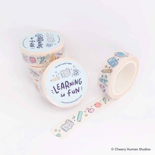 Learning is Fun - Washi Tape