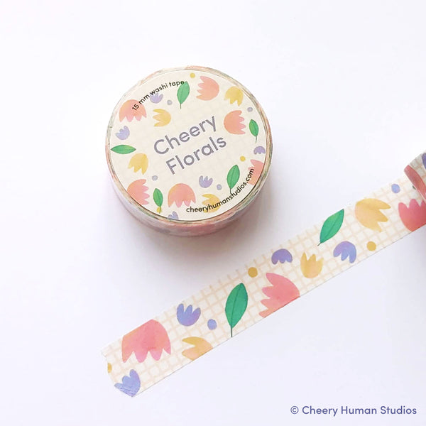 Cheery Florals - Washi Tape
